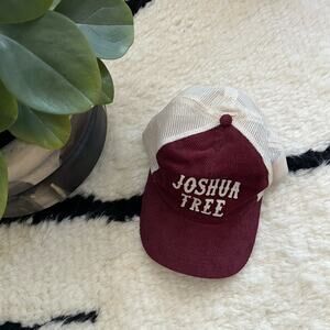 Joshua Tree Snapback Corduroy Trucker Hat